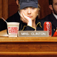 Sen. Clinton scans the Senate floor, passing the time with a quick game of "Fuck, Marry, Kill."